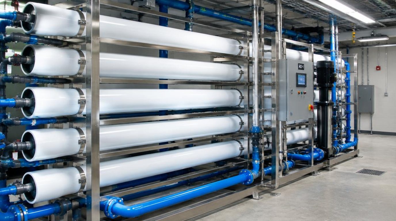 Water filtration system installed beside a South Florida home — Privacy policy